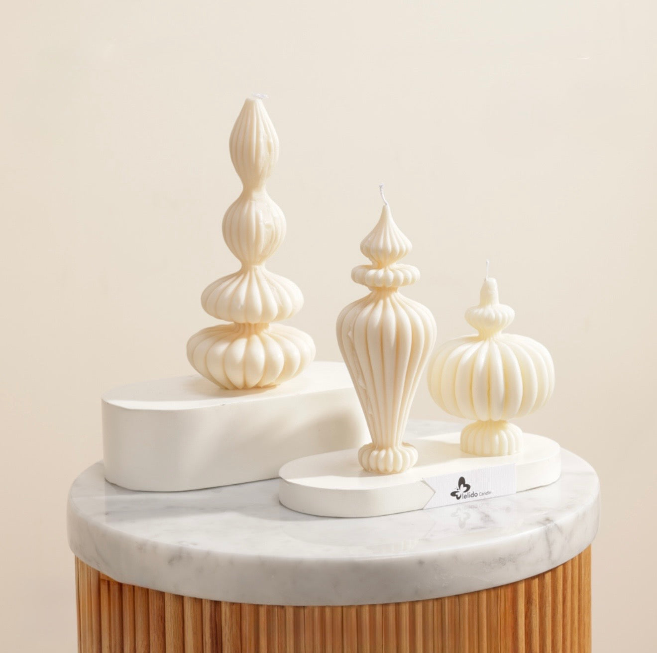 Lelido 3 home decor candle