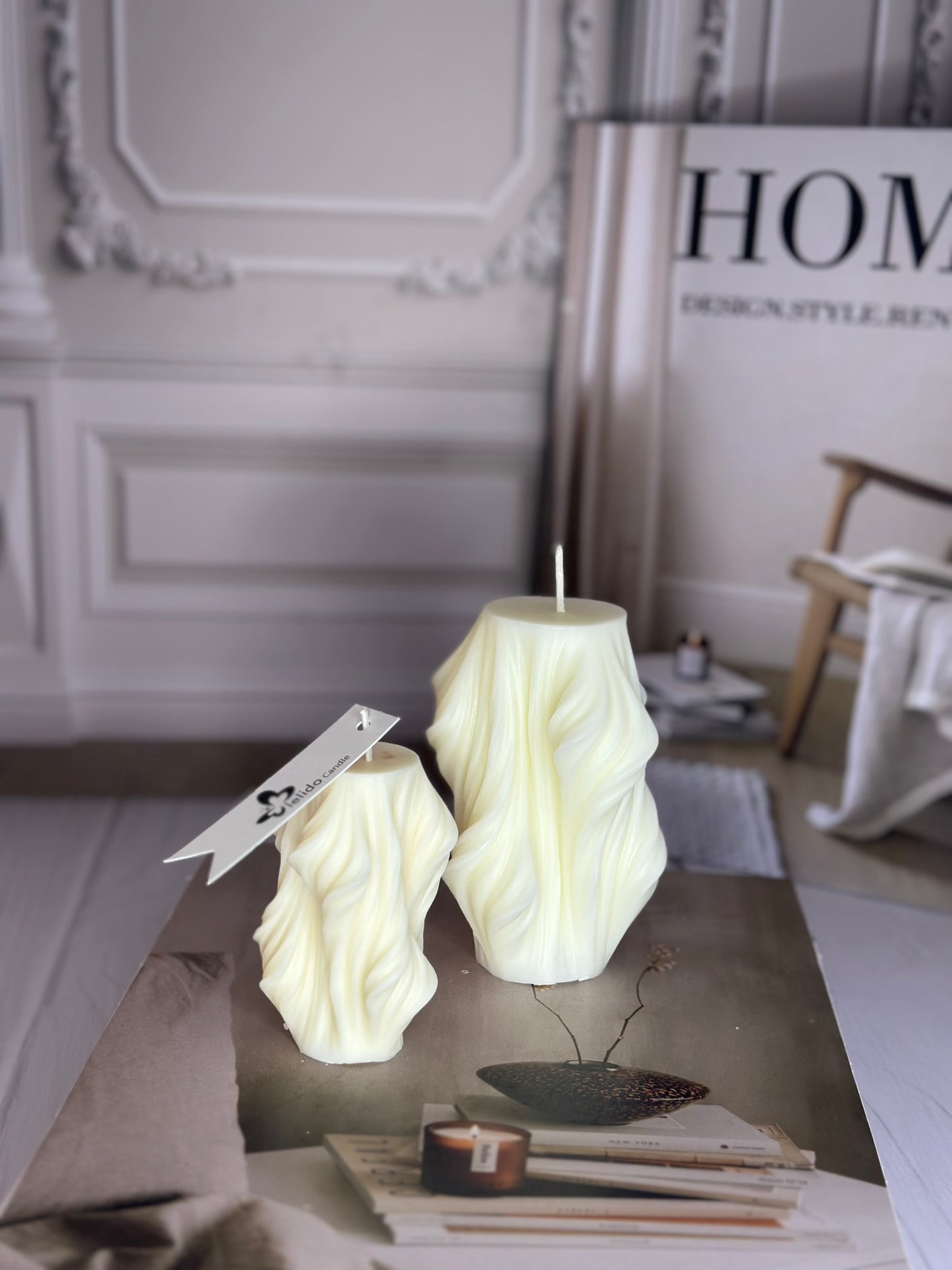 Set of 2 candle model C