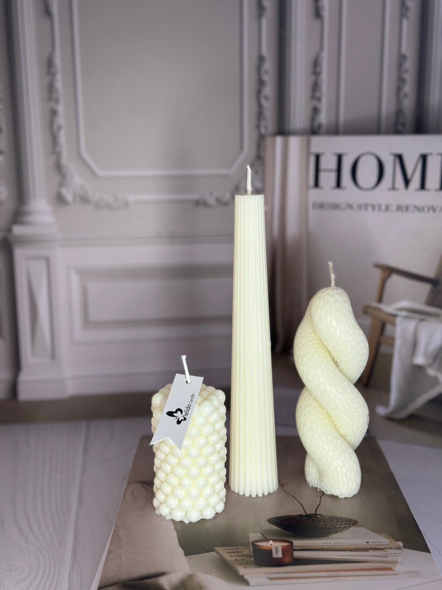 Set of 3 candles