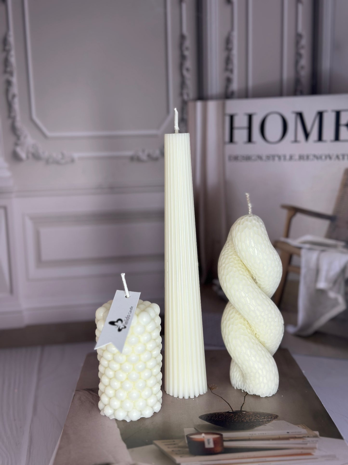 Set of 3 candles