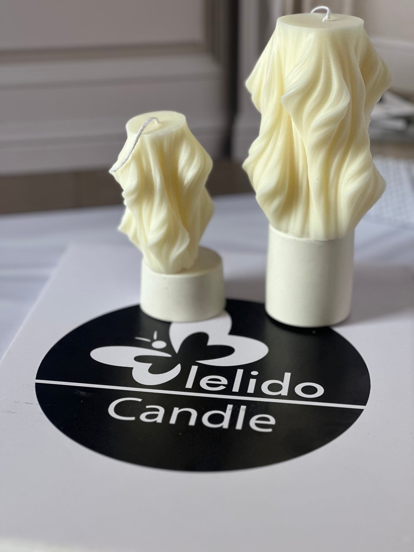 Set of 2 waves candle